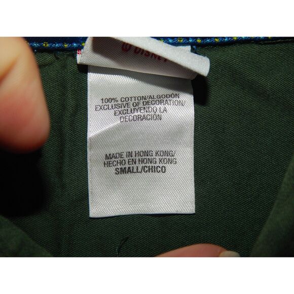 DISNEY women small vintage embroidered Winnie the Pooh Tigger green long sleeve - Picture 7 of 10